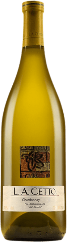 14,95 € Spedizione Gratuita | Vino bianco L.A. Cetto Valle de Guadalupe California Messico Chardonnay Bottiglia 75 cl