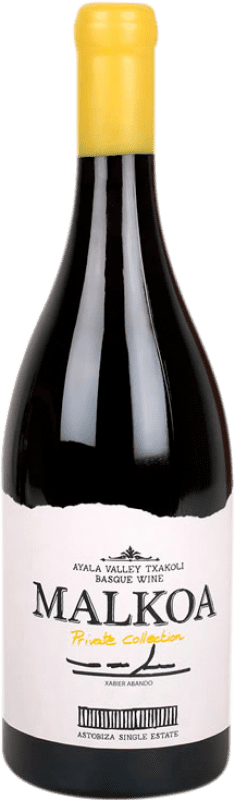 226,95 € Envoi gratuit | Vin blanc Señorío de Astobiza Malkoa Private Collection D.O. Arabako Txakolina Pays Basque Espagne Hondarribi Zuri Bouteille 75 cl