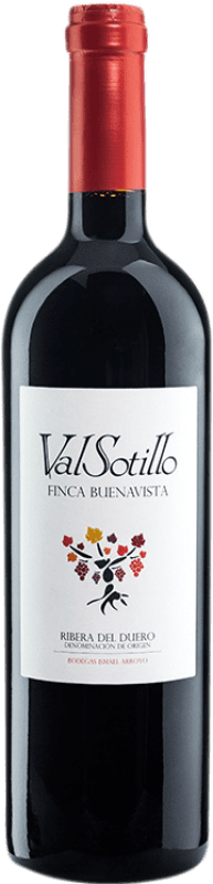 15,95 € Бесплатная доставка | Красное вино Ismael Arroyo Valsotillo Finca Buenavista D.O. Ribera del Duero Кастилия-Леон Испания Tempranillo бутылка 75 cl