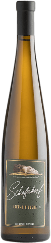 48,95 € Envio grátis | Vinho branco Domaine Schieferkopf Lieu-dit Buehl Crianza A.O.C. Alsace Alsácia França Riesling Garrafa 75 cl