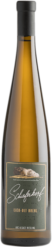 46,95 € Spedizione Gratuita | Vino bianco Schieferkopf Lieu-dit Buehl Crianza A.O.C. Alsace Alsazia Francia Riesling Bottiglia 75 cl