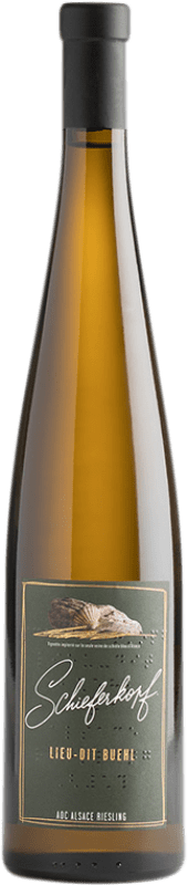 54,95 € Spedizione Gratuita | Vino Bianco Domaine Schieferkopf Lieu-dit Buehl Crianza — Invecchiato in Botte A.O.C. Alsace Alsazia Francia Riesling Eco — Biologico 75 cl