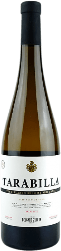 18,95 € Envio grátis | Vinho Branco Delgado Zuleta Tarabilla Espanha Moscatel 75 cl