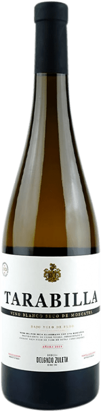 13,95 € Spedizione Gratuita | Vino bianco Delgado Zuleta Tarabilla Spagna Moscato Giallo Bottiglia 75 cl