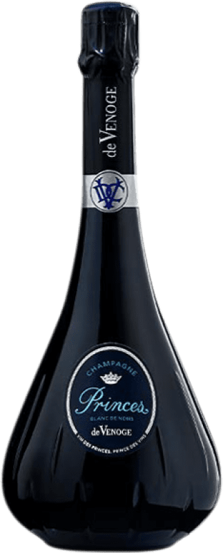 92,95 € Бесплатная доставка | Белое игристое De Venoge Princes Blanc de Noirs A.O.C. Champagne шампанское Франция Pinot Black бутылка 75 cl