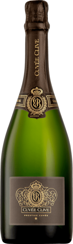 63,95 € Envio grátis | Espumante branco Graham Beck Cuvée Clive I.G. Robertson África do Sul Pinot Preto, Chardonnay Garrafa 75 cl