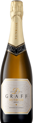 44,95 € 送料無料 | 白スパークリングワイン Delaire Graff Sunrise Méthode Cap Classique Brut I.G. Stellenbosch ステレンボッシュ 南アフリカ Cabernet Franc, Chardonnay, Chenin White ボトル 75 cl