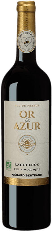 15,95 € Envoi gratuit | Vin Rouge Gérard Bertrand Or & Azur I.G.P. Vin de Pays Languedoc Languedoc France Syrah, Garnacha — Grenache Eco — Biologique Bouteille 75 cl
