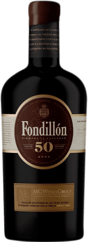 307,95 € Бесплатная доставка | Красное вино Monovar Fondillón D.O. Alicante Сообщество Валенсии Испания Monastrell — Монастрель 50 Лет Бутылка 75 cl