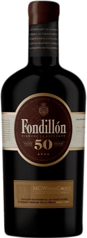 226,95 € 免费送货 | 红酒 Monovar Fondillón D.O. Alicante 巴伦西亚社区 西班牙 Monastrell 50 岁 瓶子 75 cl