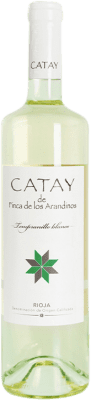 9,95 € Бесплатная доставка | Белое вино Finca de Los Arandinos Catay D.O.Ca. Rioja Ла-Риоха Испания Tempranillo White бутылка 75 cl