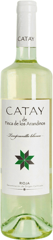 10,95 € 送料無料 | 白ワイン Finca de Los Arandinos Catay D.O.Ca. Rioja ラ・リオハ スペイン Tempranillo — テンプラニーリョ 75 cl