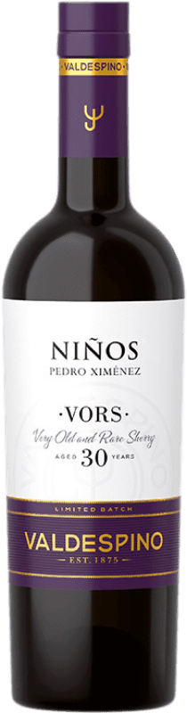 157,95 € 免费送货 | 甜酒 Valdespino Niños V.O.R.S. D.O. Jerez-Xérès-Sherry 安达卢西亚 西班牙 Pedro Ximénez 瓶子 Medium 50 cl