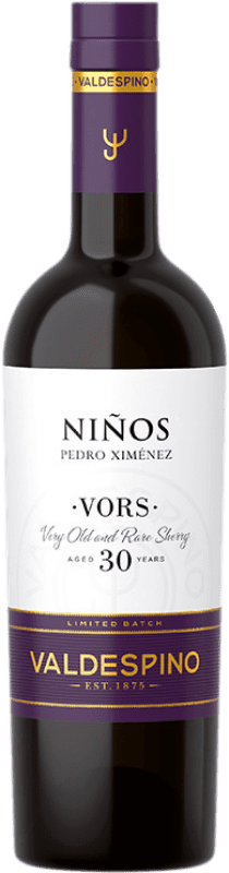162,95 € 送料無料 | 甘口ワイン Valdespino Niños V.O.R.S. D.O. Jerez-Xérès-Sherry アンダルシア スペイン Pedro Ximénez ボトル Medium 50 cl