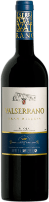 42,95 € Бесплатная доставка | Красное вино La Marquesa Valserrano Гран Резерва D.O.Ca. Rioja Ла-Риоха Испания Tempranillo — Темпранильо, Graciano — Грасиано Бутылка 75 cl