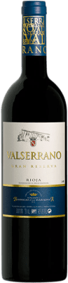 46,95 € Free Shipping | Red wine La Marquesa Valserrano Grand Reserve D.O.Ca. Rioja The Rioja Spain Tempranillo, Graciano Bottle 75 cl