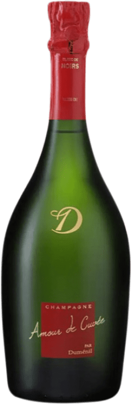 59,95 € Бесплатная доставка | Белое игристое Duménil Amour de Cuvée A.O.C. Champagne шампанское Франция Pinot Black, Pinot Meunier бутылка 75 cl
