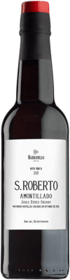 121,95 € Spedizione Gratuita | Vino Liquoroso Barbadillo Amontillado S. Roberto Bota Única 2/2 D.O. Jerez-Xérès-Sherry Andalusia Spagna Palomino Fino Mezza Bottiglia 37 cl