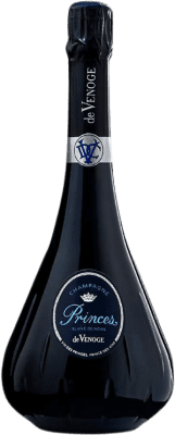 114,95 € 送料無料 | 白スパークリングワイン De Venoge Princes Blanc de Noirs A.O.C. Champagne シャンパン フランス Pinot Black ボトル 75 cl