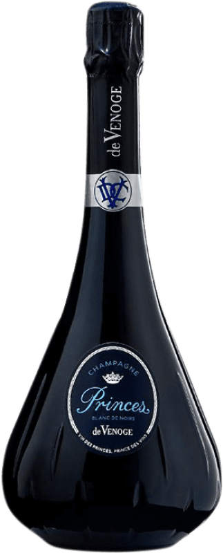 114,95 € Бесплатная доставка | Белое игристое De Venoge Princes Blanc de Noirs A.O.C. Champagne шампанское Франция Pinot Black бутылка 75 cl