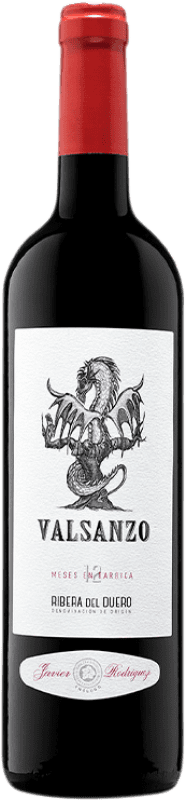 11,95 € Kostenloser Versand | Rotwein Rodríguez & Sanzo Valsanzo Alterung D.O. Ribera del Duero Kastilien und León Spanien Tempranillo Flasche 75 cl