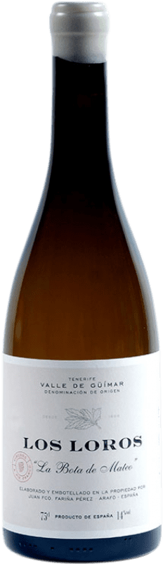 43,95 € 免费送货 | 白酒 Fariña Pérez Los Loros La Bota de Mateo D.O. Valle del Güímar 加那利群岛 西班牙 Listán White 瓶子 75 cl