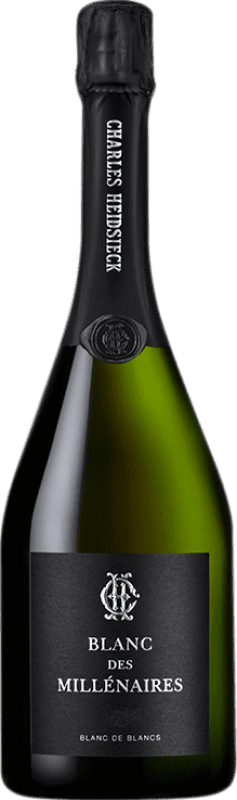 262,95 € Envío gratis | Espumoso blanco Charles Heidsieck Blanc des Millénaires A.O.C. Champagne Champagne Francia Chardonnay Botella 75 cl