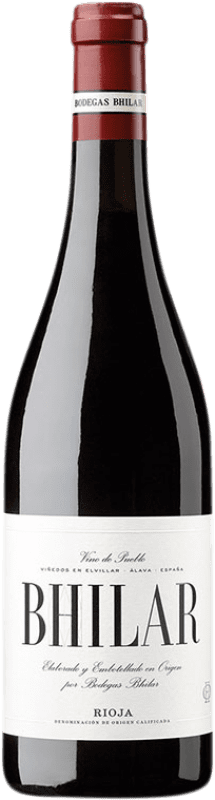 15,95 € Kostenloser Versand | Rotwein Bhilar Plots Tinto D.O.Ca. Rioja Baskenland Spanien Tempranillo, Grenache, Viura Flasche 75 cl