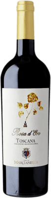 11,95 € Envio grátis | Vinho tinto Bindi Sergardi Marcianella Rosa D'Oro I.G.T. Toscana Tuscany Itália Syrah, Sangiovese Garrafa 75 cl