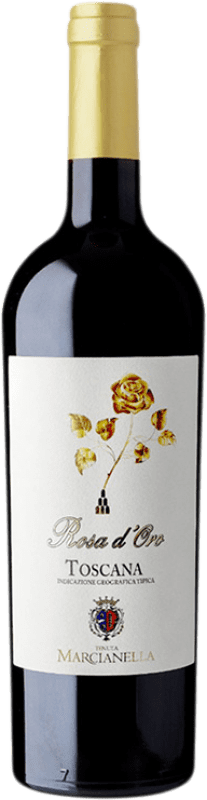 11,95 € Envoi gratuit | Vin rouge Bindi Sergardi Marcianella Rosa D'Oro I.G.T. Toscana Toscane Italie Syrah, Sangiovese Bouteille 75 cl
