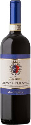 16,95 € Free Shipping | Red wine Bindi Sergardi Marcianella Clusium D.O.C.G. Chianti Tuscany Italy Sangiovese Bottle 75 cl