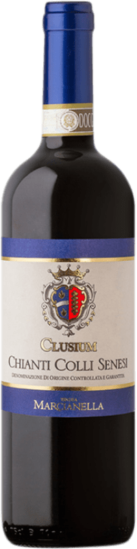 16,95 € Free Shipping | Red wine Bindi Sergardi Marcianella Clusium D.O.C.G. Chianti Tuscany Italy Sangiovese Bottle 75 cl