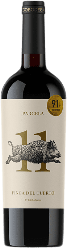 9,95 € 免费送货 | 红酒 Ego Parcela 11 Finca del Tuerto D.O. Jumilla 穆尔西亚地区 西班牙 Syrah, Monastrell, Petit Verdot 瓶子 75 cl