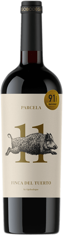 9,95 € Spedizione Gratuita | Vino rosso Ego Parcela 11 Finca del Tuerto D.O. Jumilla Regione di Murcia Spagna Syrah, Monastrell, Petit Verdot Bottiglia 75 cl