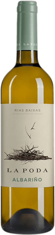 11,95 € 免费送货 | 白酒 Caserío de Dueñas La Poda D.O. Rías Baixas 加利西亚 西班牙 Albariño 瓶子 75 cl