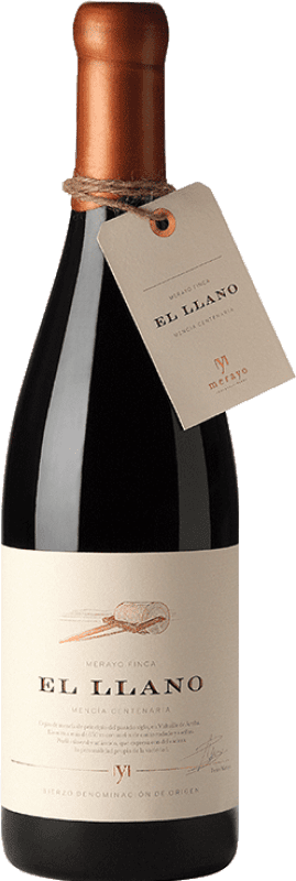 38,95 € Free Shipping | Red wine Merayo El Llano D.O. Bierzo Castilla y León Spain Mencía Bottle 75 cl