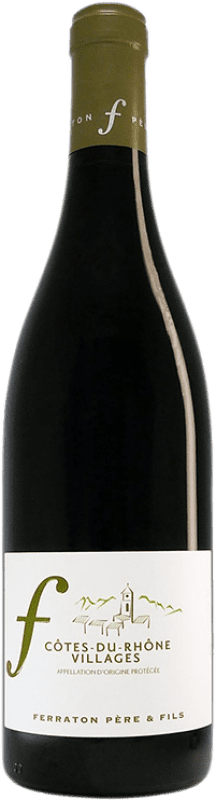 15,95 € Envoi gratuit | Vin Rouge Ferraton Père Villages, Signature A.O.C. Côtes du Rhône Rhône France Syrah, Garnacha — Grenache Bio — Écologique Bouteille 75 cl