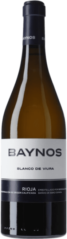 83,95 € Envio grátis | Vinho branco Mauro Baynos Blanco D.O.Ca. Rioja La Rioja Espanha Viura Garrafa 75 cl