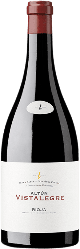243,95 € Kostenloser Versand | Rotwein Altún Vistalegre D.O.Ca. Rioja Baskenland Spanien Tempranillo 75 cl