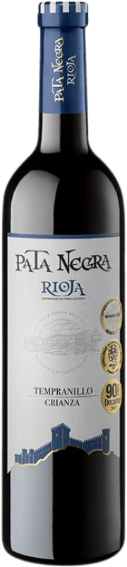 10,95 € 免费送货 | 红酒 García Carrión Pata Negra 岁 D.O.Ca. Rioja 拉里奥哈 西班牙 Tempranillo 瓶子 75 cl