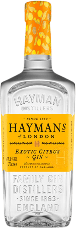 39,95 € Envio grátis | Gin Hayman's Hayman's Exotic Citrus Reino Unido Garrafa 70 cl