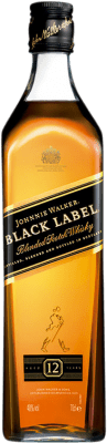 54,95 € 免费送货 | 威士忌混合 Johnnie Walker Black Label 苏格兰 英国 12 岁 瓶子 1 L
