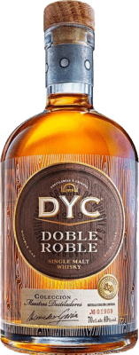 44,95 € Spedizione Gratuita | Whisky Single Malt DYC Doble Roble Spagna Bottiglia 70 cl