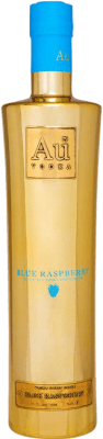 44,95 € Envío gratis | Vodka Au Blue — Edición Azul Reino Unido 70 cl Raspberry — Frambuesa