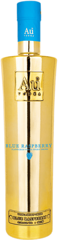 47,95 € 免费送货 | 伏特加 Au Blue Raspberry 英国 瓶子 70 cl