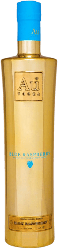 44,95 € Spedizione Gratuita | Vodka Au Blue Raspberry Regno Unito Bottiglia 70 cl