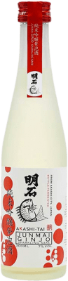 19,95 € Kostenloser Versand | Sake Akashi-Tai Junmai Ginjo Sparkling Japan Drittel-Liter-Flasche 30 cl