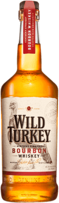 29,95 € 免费送货 | 波本威士忌 Wild Turkey 肯塔基 美国 瓶子 70 cl