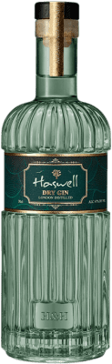 29,95 € Kostenloser Versand | Gin Haswell & Hastings London Distilled Großbritannien Flasche 70 cl