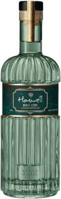 34,95 € Envio grátis | Gin Haswell & Hastings London Distilled Reino Unido Garrafa 70 cl